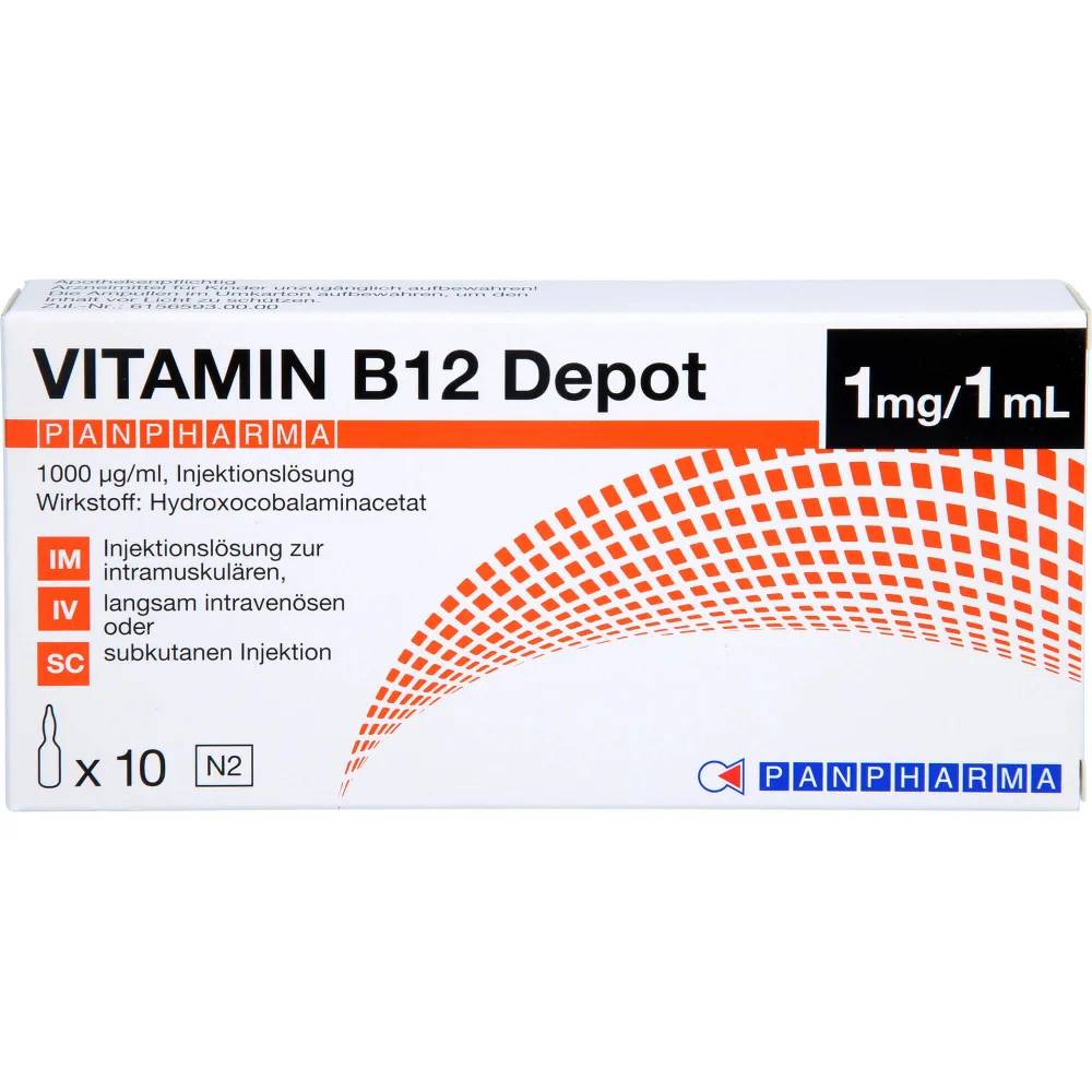 depovit b12 injection Vitamin B 12 – Buy from Egypt Pharmacy main image 0