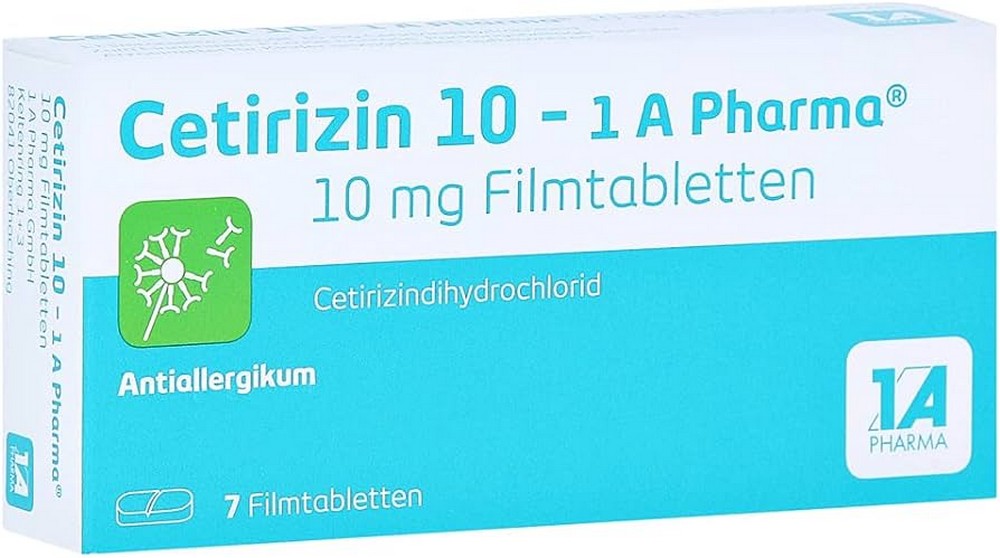 Cetirizin 1a Pharma