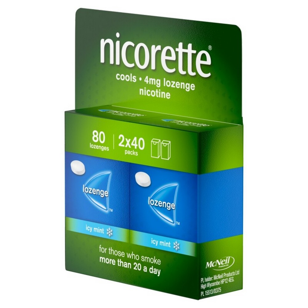 Nicorette Mint 4mg pas.cmp.2x40,Nicorette Mint 4 mg pas.cmp.2x40